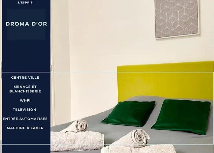 * Le Droma D’or * Appartement Confort * Centre-ville